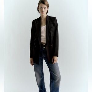 Zara black blazer